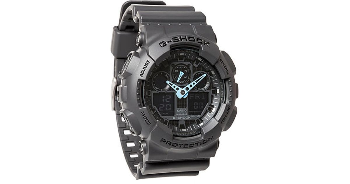 g shock ga100 black