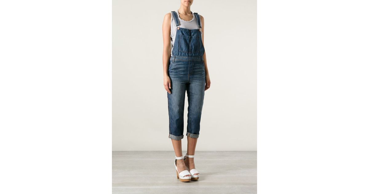 J brand 'Coverall' Jeans Overalls in Blue Lyst
