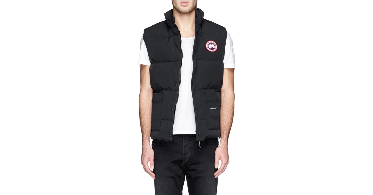 canada goose freestyle gilet black canada goose freestyle gilet black