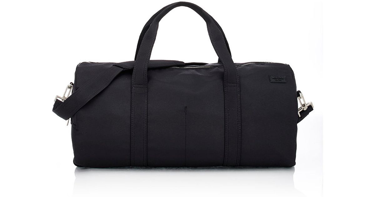 black gym holdall