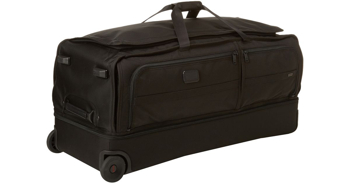 Lyst Tumi Alpha 2 Extra Large Wheeled Split Duffel In Black For Men
