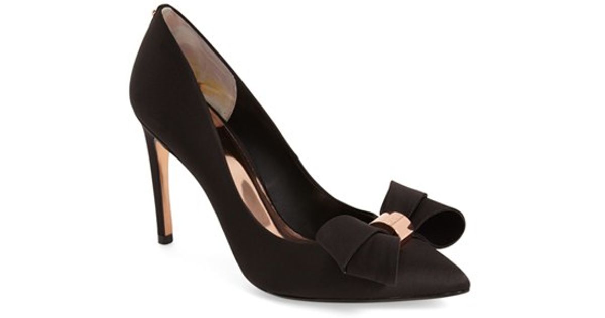 ted baker pumps with bow