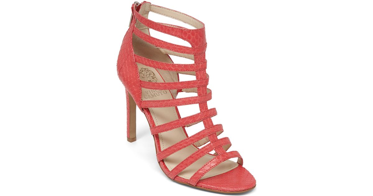 vince camuto pink sandals