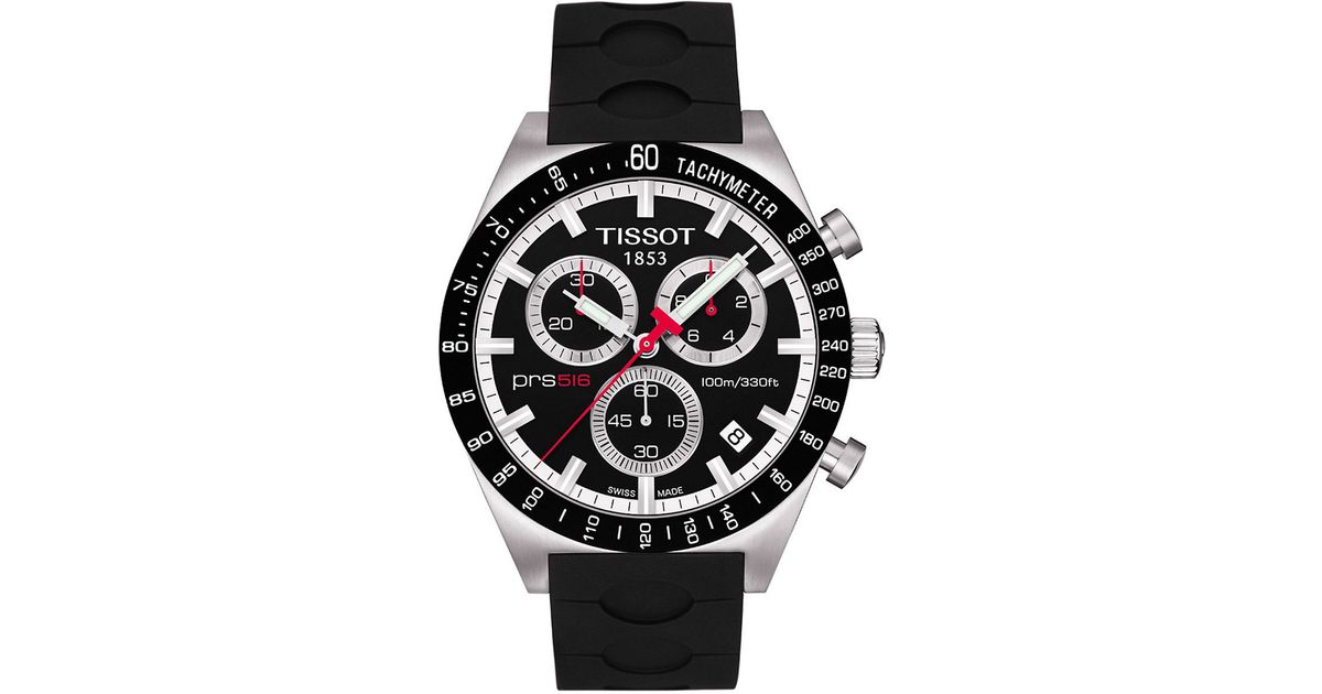 tissot prs 516 automatic chronograph men's watch