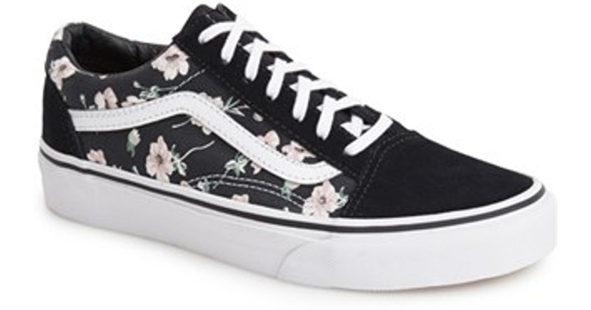 vans old skool blue floral vans old skool blue floral