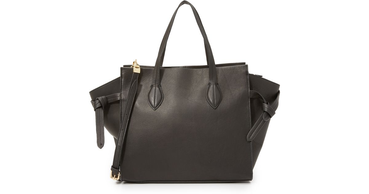 Lyst Cynthia Rowley Miranda Tote In Black