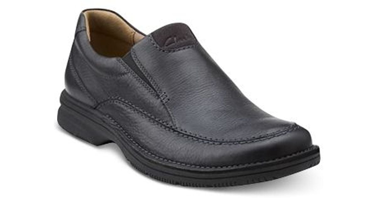 Clarks Men's Senner Lane Casual Slip-on Shoes in Black for Men - Save ...
