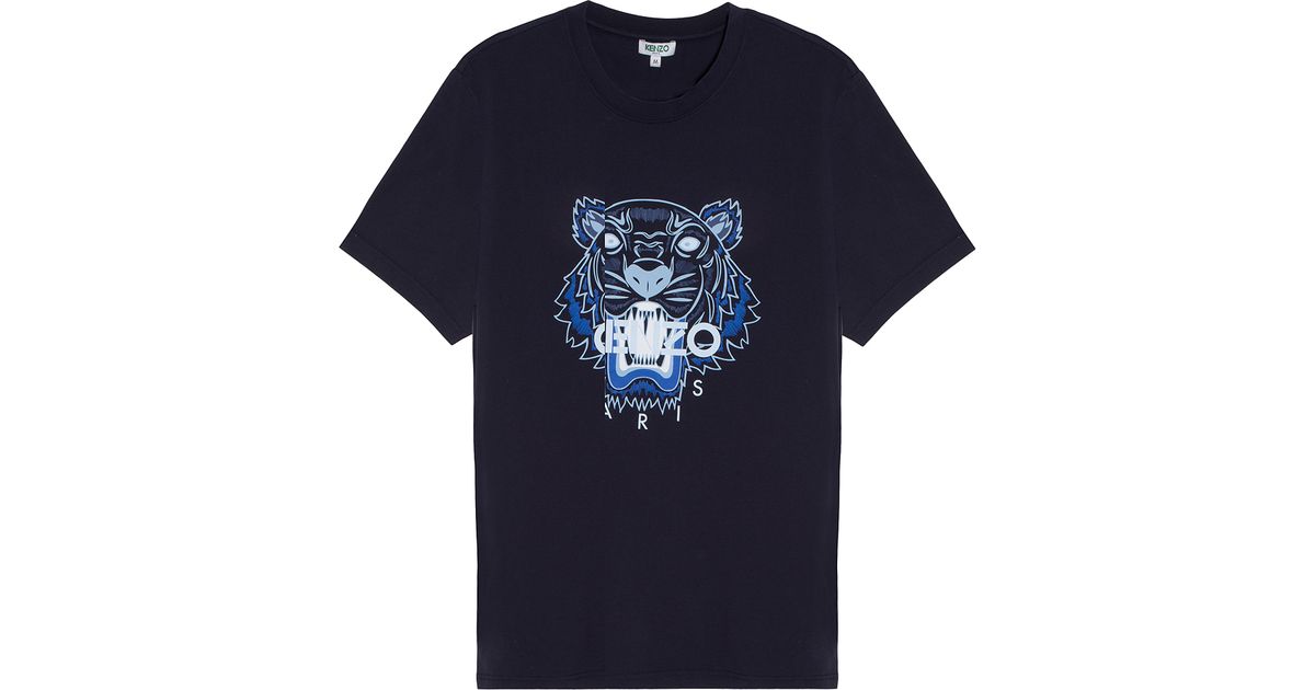 black and blue kenzo jumper
