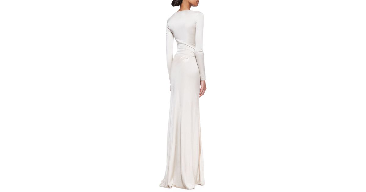 long sleeve ralph lauren evening dresses