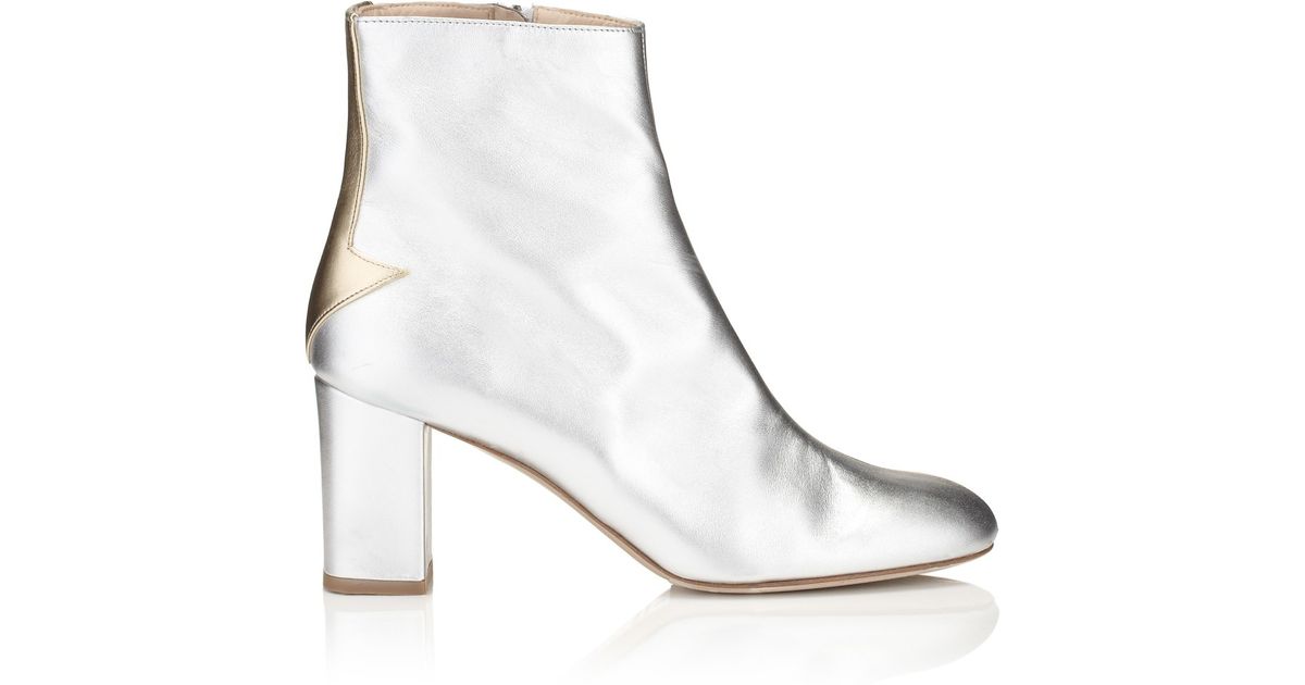 Camilla elphick Silver Lining Ankle Boots in Metallic | Lyst