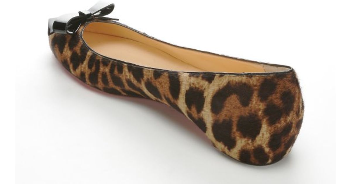 Christian louboutin Brown Leopard-Print Calf Hair \u0026#39; Simplenodo 50S ...