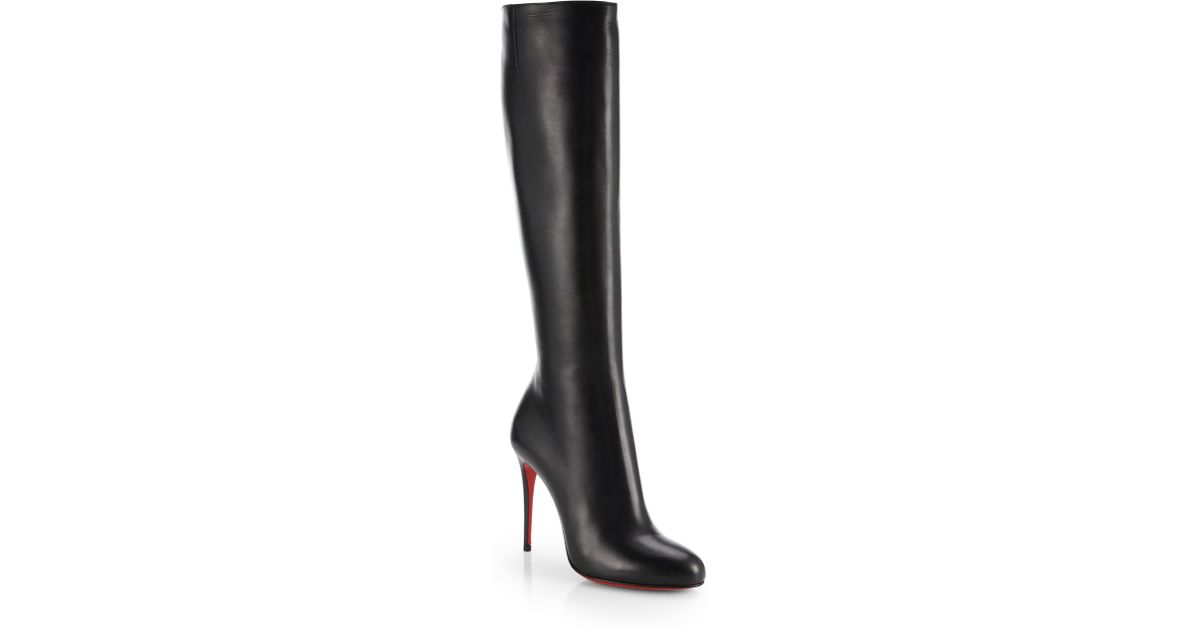 knock off mens shoes - Christian louboutin Fifi Botta Suede Knee-high Boots in Black | Lyst knock off mens shoes - Christian louboutin Fifi Botta Suede Knee-high Boots in Black | Lyst
