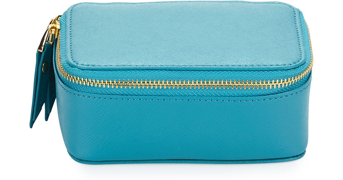 Lyst Neiman Marcus Jewelry Travel Case In Blue
