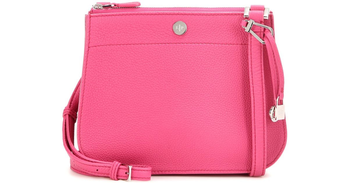 Lyst - Loro piana Milky Way Leather Shoulder Bag in Pink