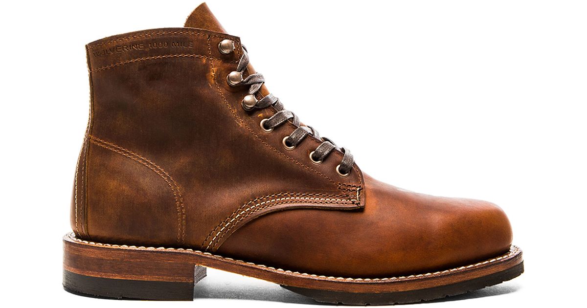 Lyst - Wolverine 1000 Mile Evans in Brown for Men