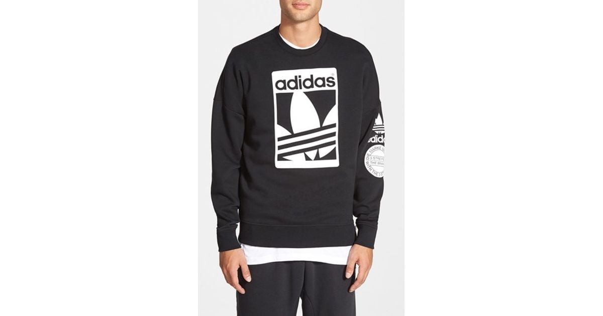 adidas originals street crew sweatshirt