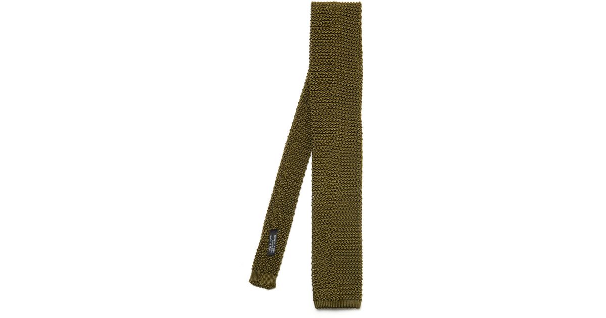 nick bronson knitted tie