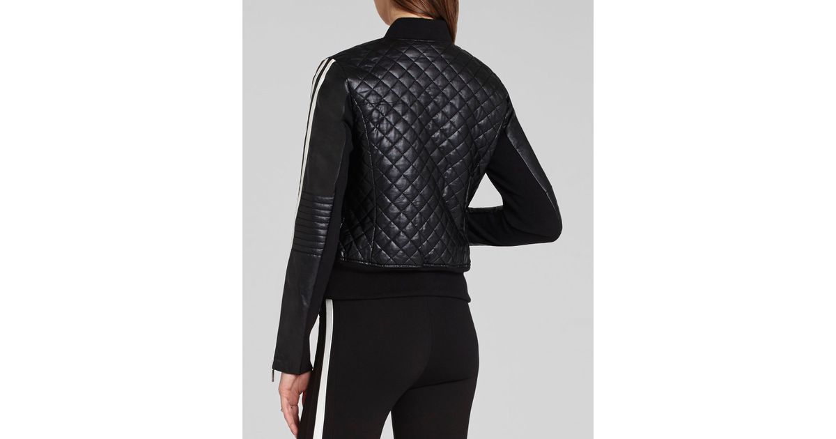 Bcbgmaxazria Bcbg Max Azria Jacket Man Quilted Faux Leather Bcbgmaxazria Bcbg Max Azria Jacket Man Quilted Faux Leather Er Lyst