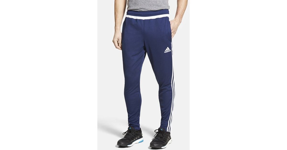 Adidas Originals Blue 'tiro 15' Slim Fit Climacool Training Pants for men Adidas Originals Blue 'tiro 15' Slim Fit Climacool Training Pants for men