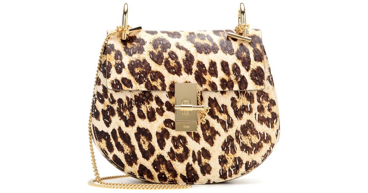 cheap chloe handbags - Chlo Drew Mini Shoulder Bag in Animal (leopard) | Lyst