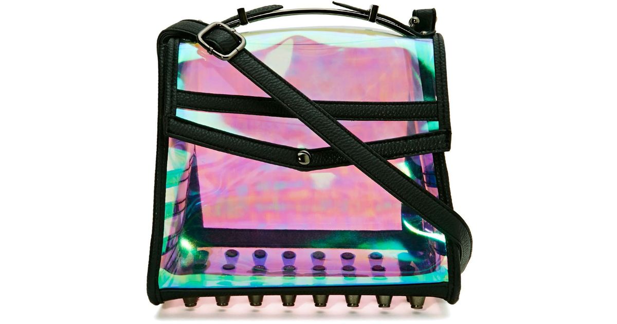 Nasty Gal Blue Holo At Me Bag Nasty Gal Blue Holo At Me Bag