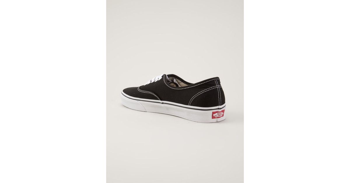 all black lace up vans