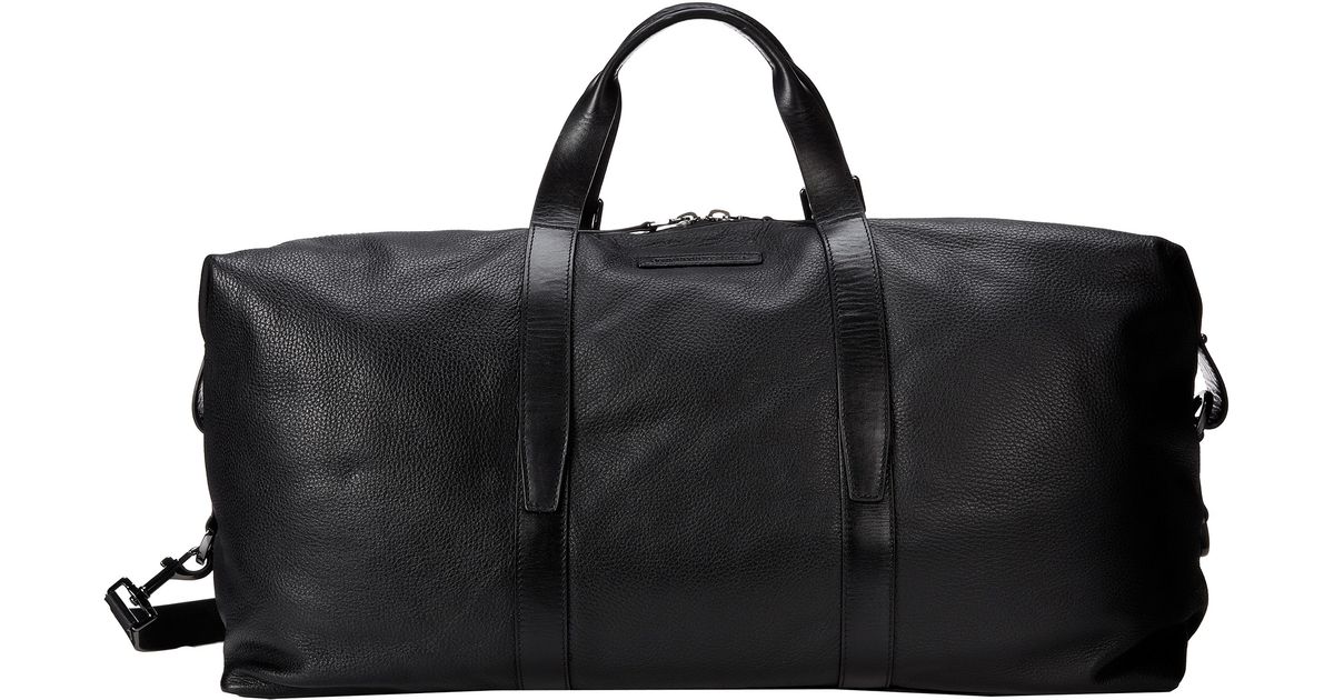 Lyst John Varvatos Driggs Duffle Bag In Black For Men