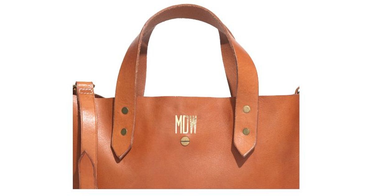 Lyst Madewell The Berkeley Tote In Brown