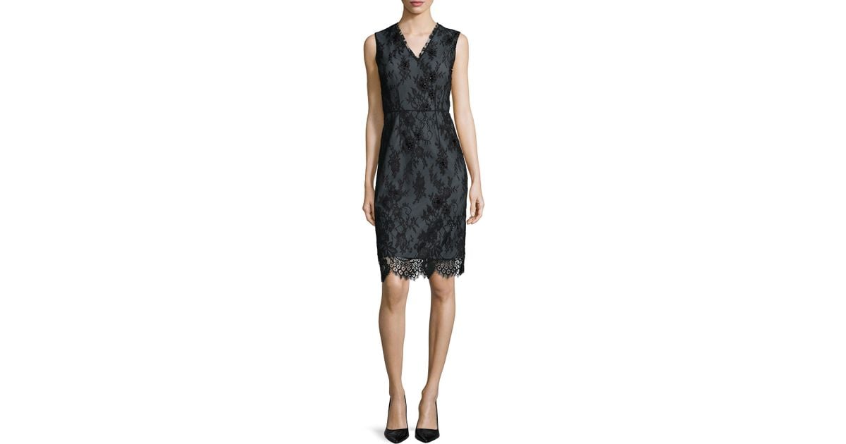 Elie tahari lace sheath dress Elie tahari lace sheath dress