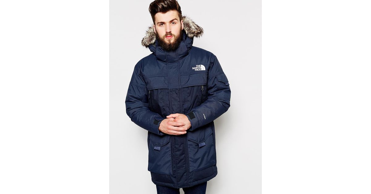 The north face Mcmurdo 2 Parka in Blue for Men | Lyst