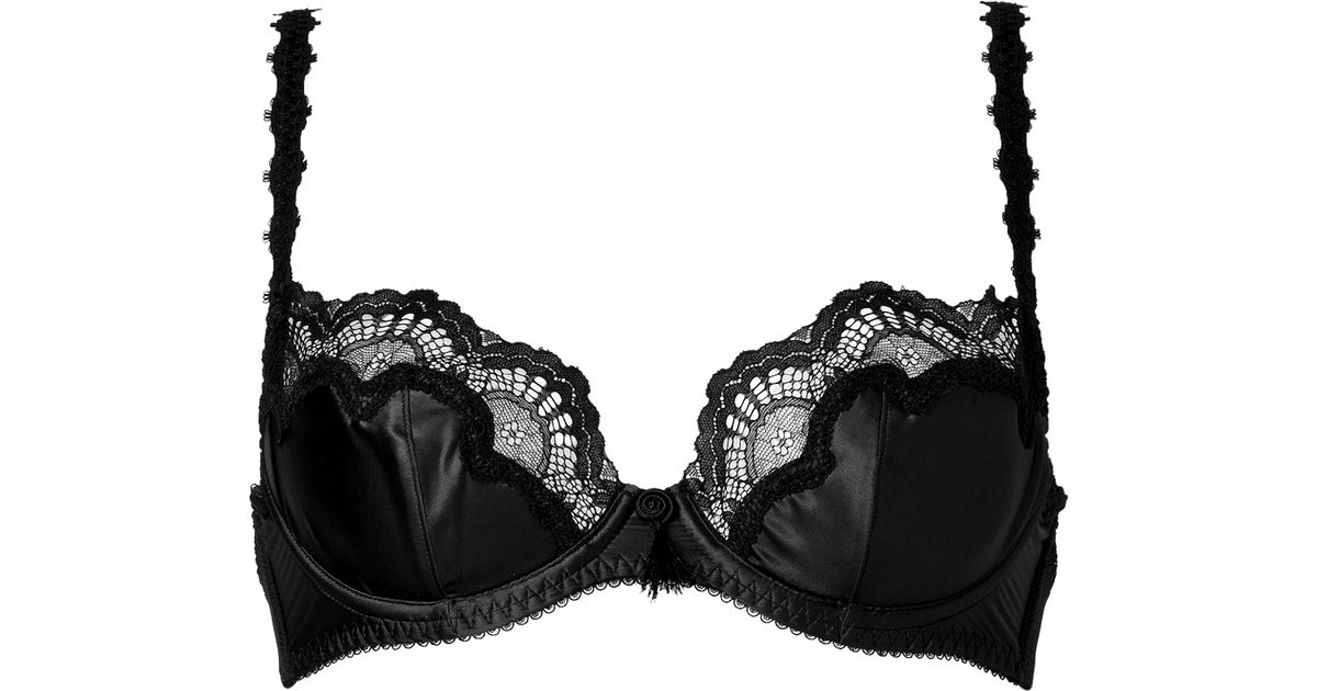 Dita von teese Balconette Star Lift Bra - Black in Black | Lyst