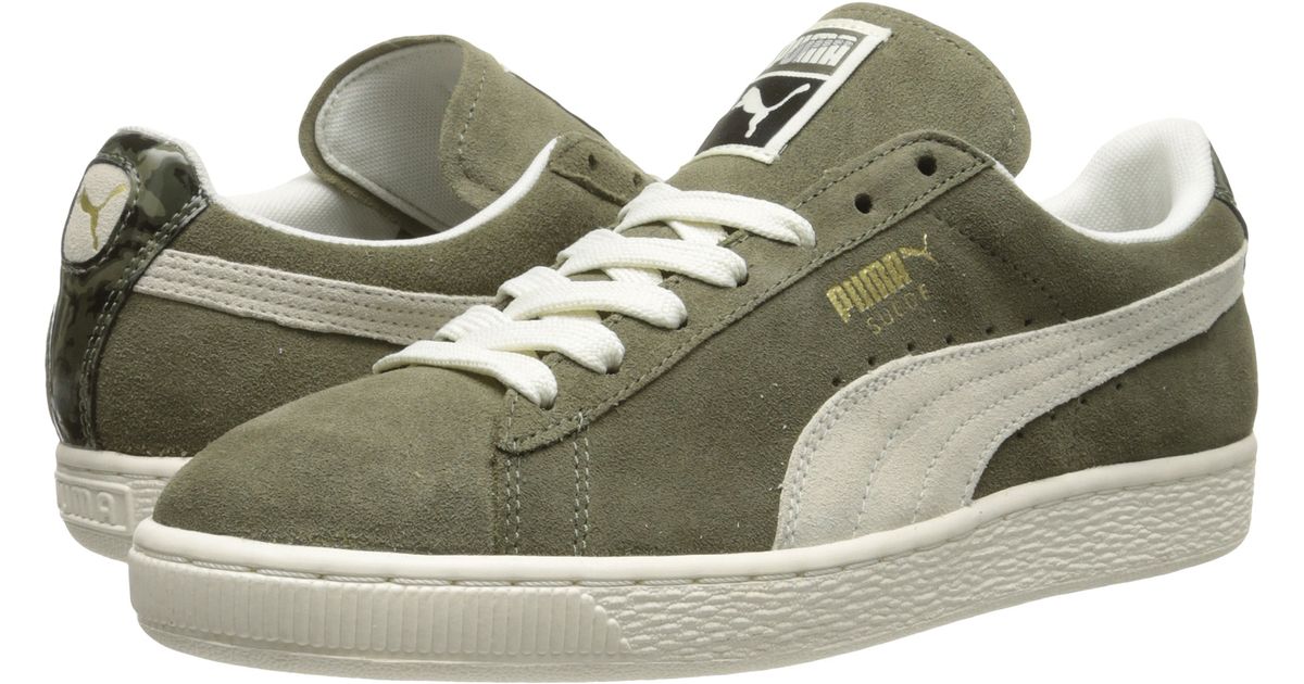 puma classic suede olive puma classic suede olive