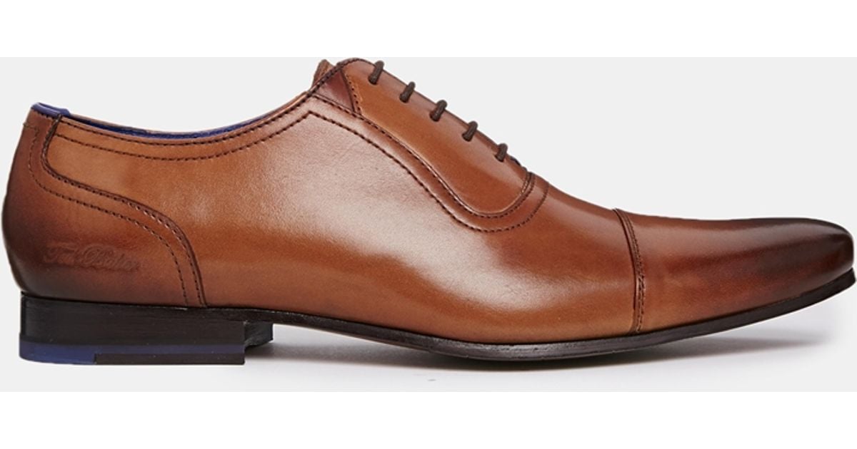 Lyst - Ted Baker Rogrr Oxford Shoes in Brown for Men