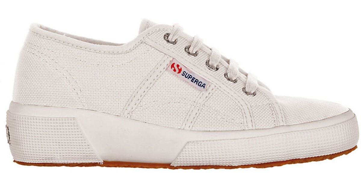 lyst-superga-canvas-wedge-sneakers-in-white