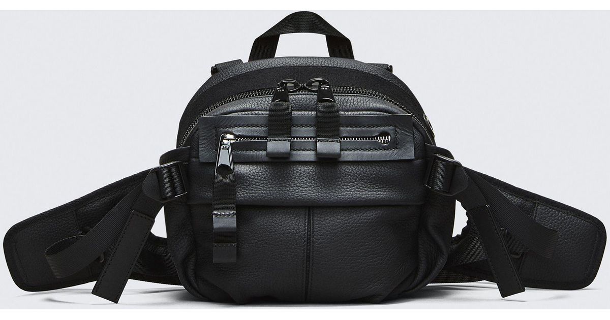 Lyst Alexander Ezra Crossbody Hike Bag In Black For Men