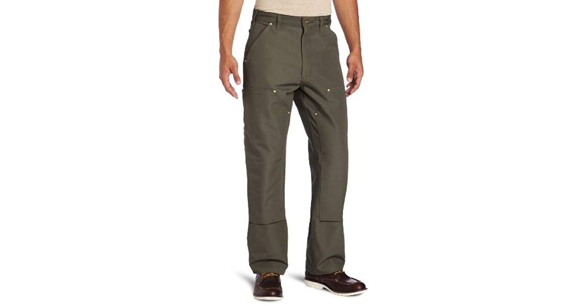Lyst - Carhartt Firm Duck Double- Front Work Dungaree Pant B01 for Men