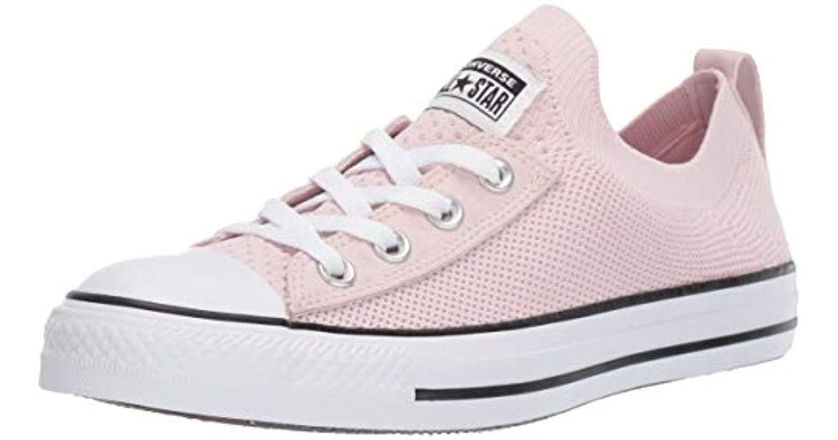 converse shoreline rose gold