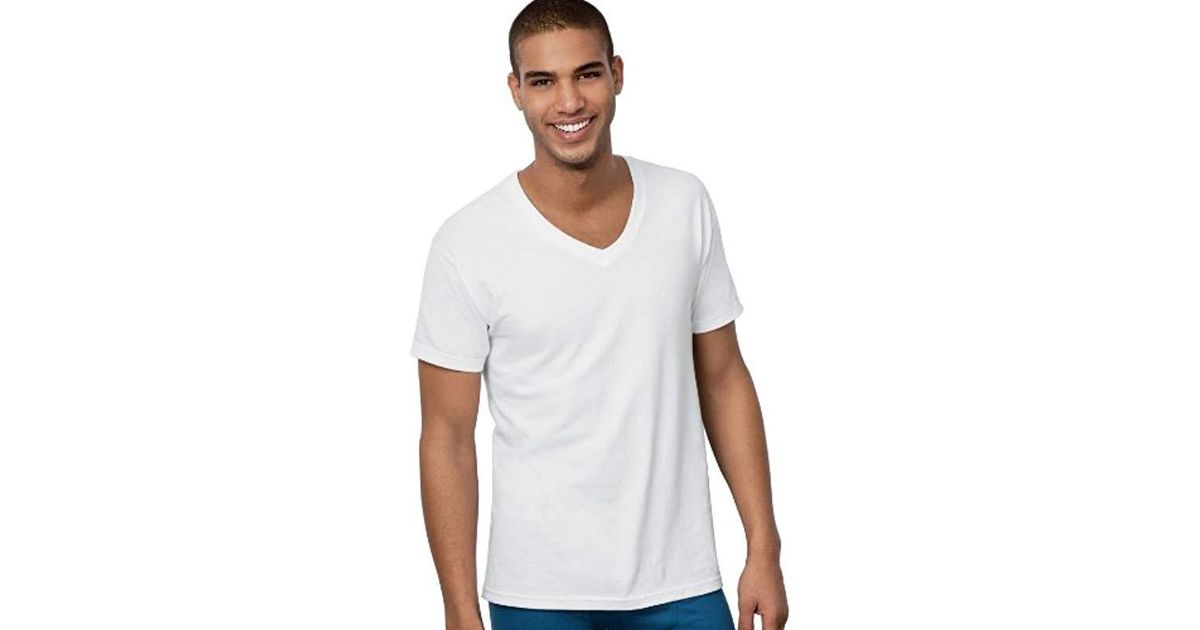 white hanes tshirt