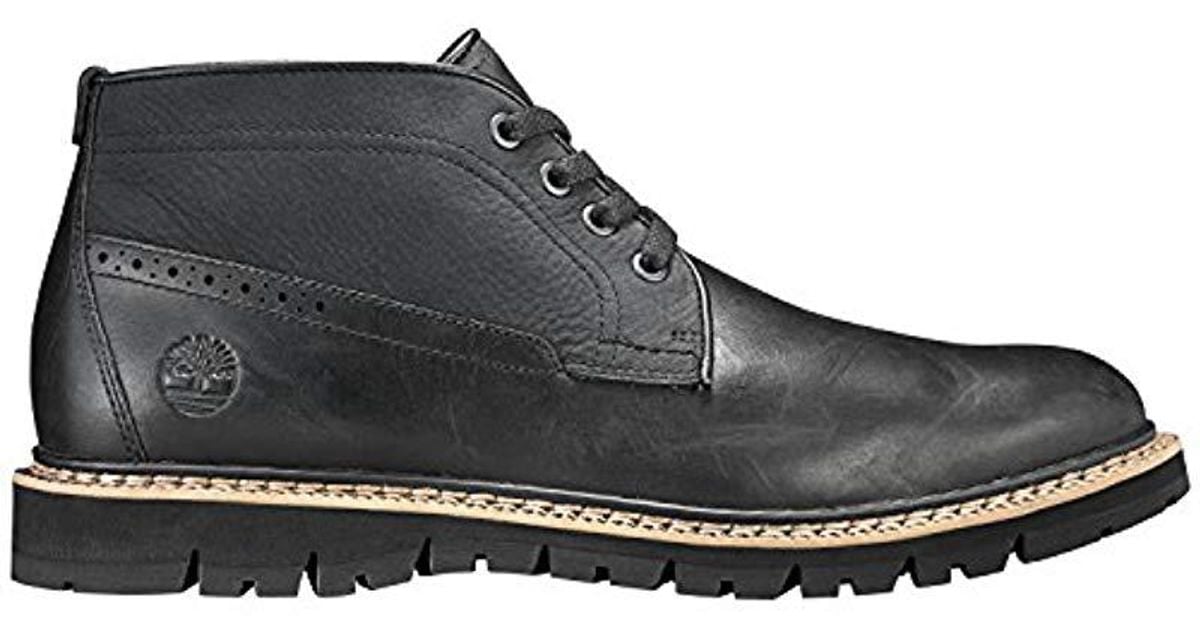 men's casual chukka boots black