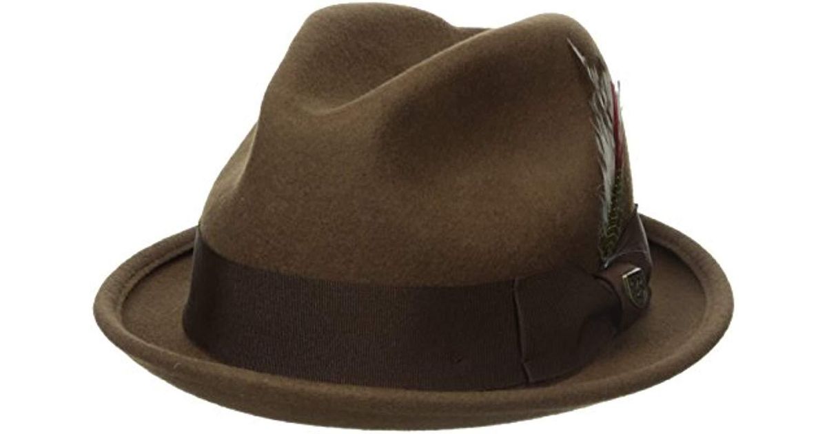 Brixton Gain Fedora Hat for Men - Lyst