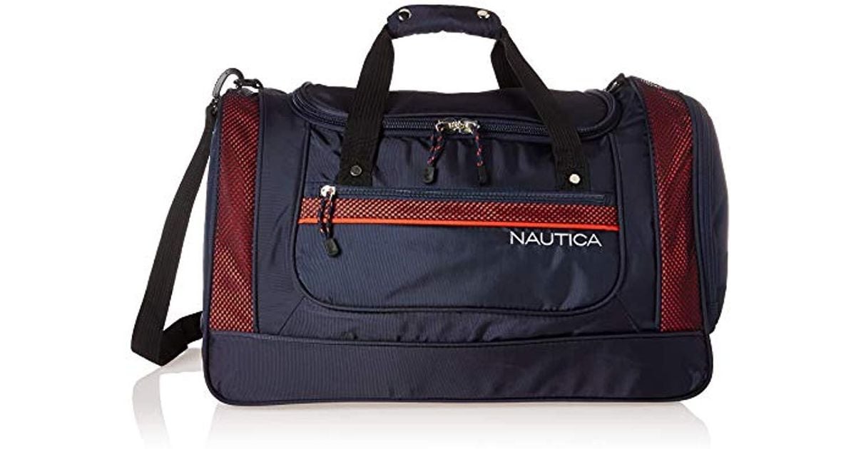 Lyst Nautica Travel Carry Duffle Bag in Blue