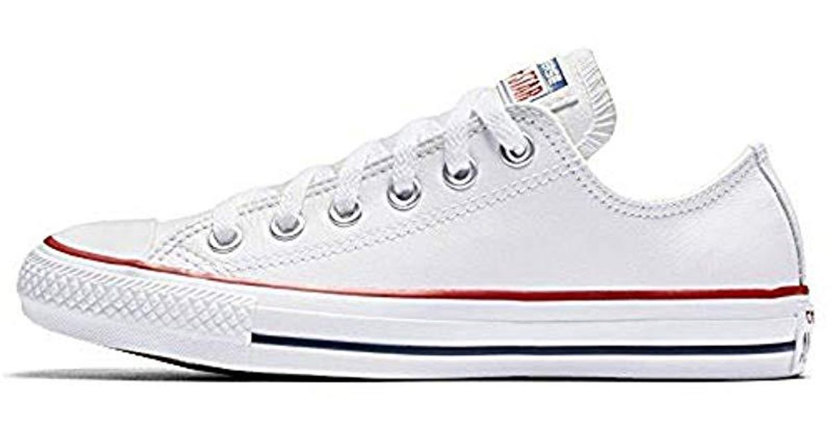 chuck taylor white leather low top