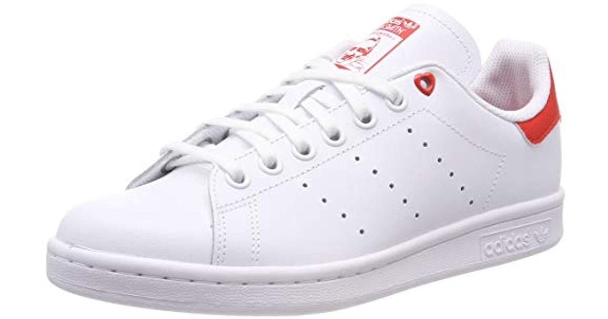 stan smith active red