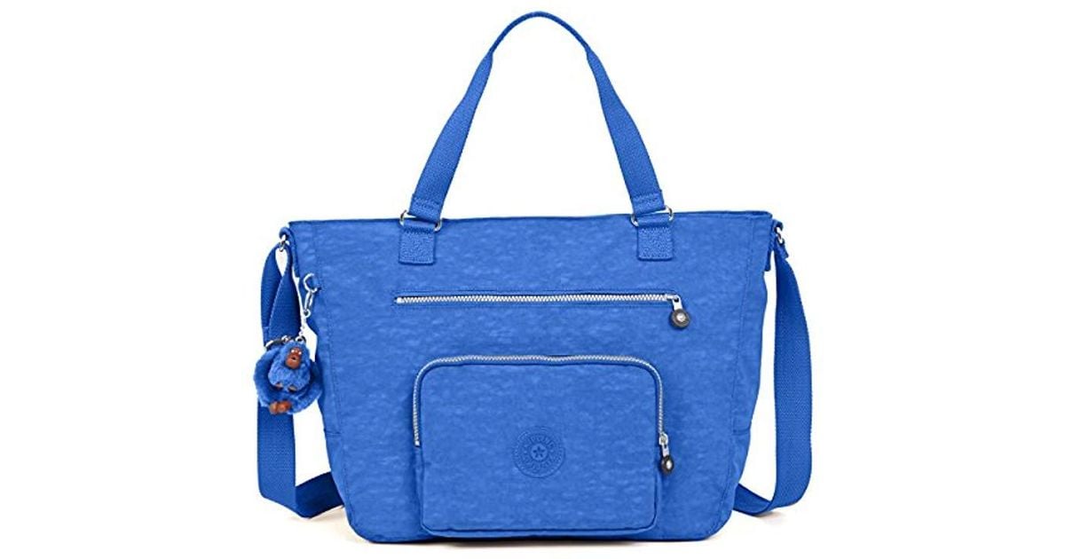 Kipling Maxwell Tote Bag in Blue - Lyst