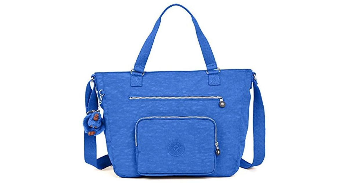 Kipling Maxwell Tote Bag in Blue - Lyst