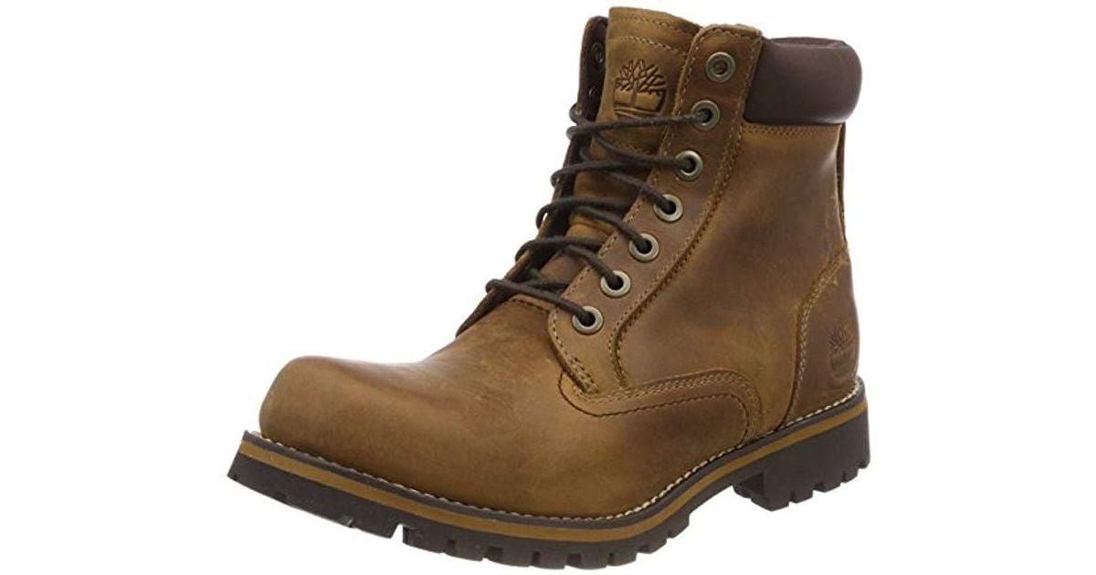Timberland Brown Rugged 6 In Waterproof Boots for men Timberland Brown Rugged 6 In Waterproof Boots for men