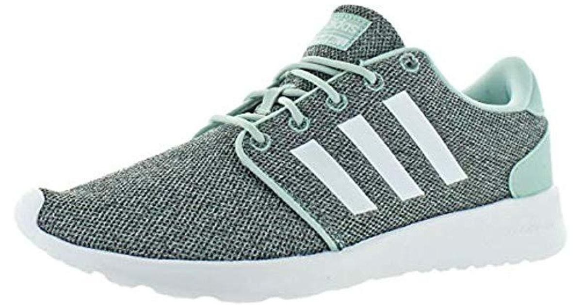 adidas Cloudfoam Qt Racer W Running Shoe in Green Lyst