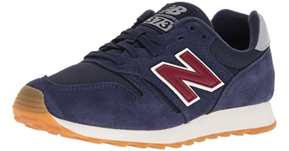 new balance 373 navy and red new balance 373 navy and red