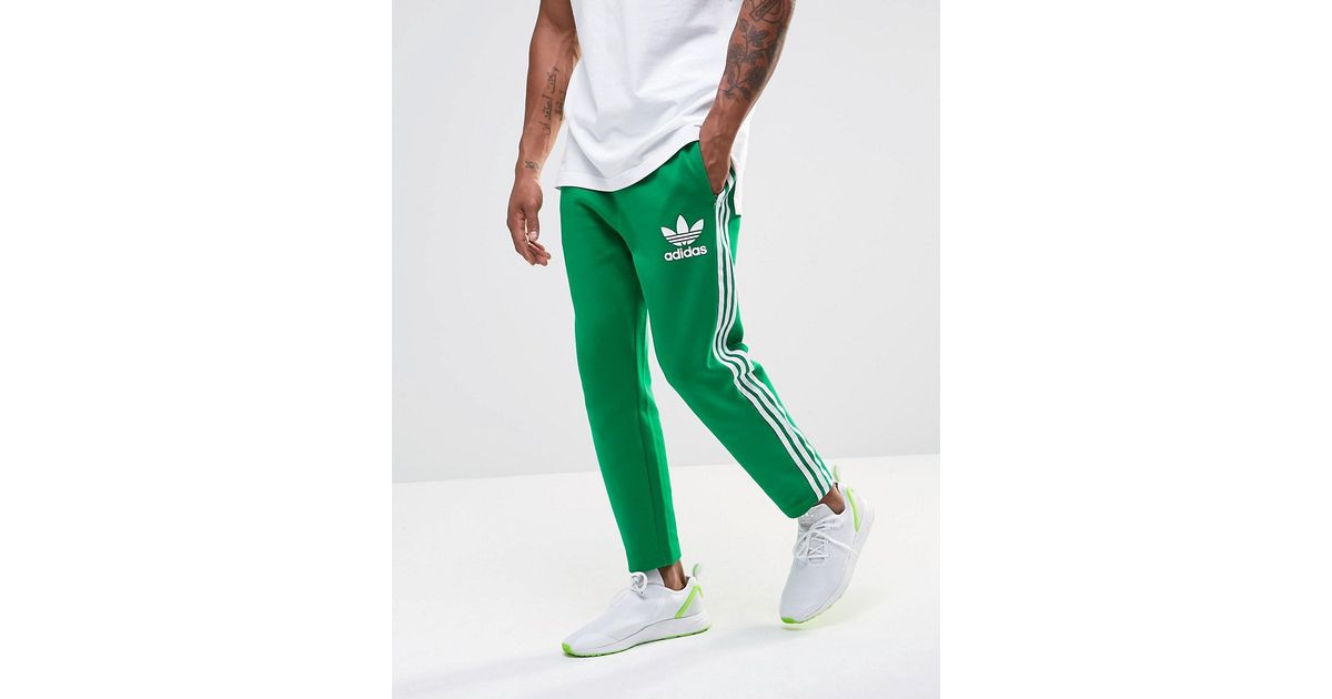 Lyst - Adidas Originals Adicolor Joggers In Green B10669 in Green for Men