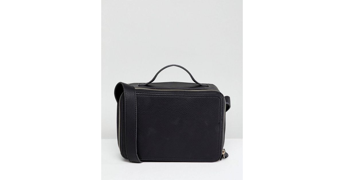 Asos Large Camera Bag In Black Lyst
